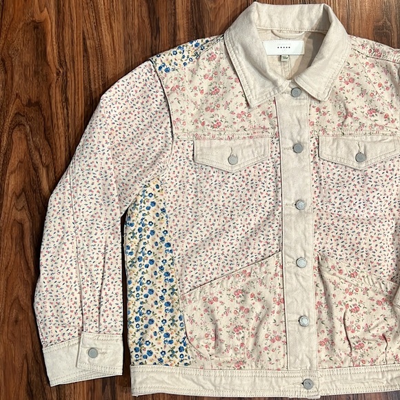 NWOT Blank NYC Full Bloom Tucker Jacket - Picture 7 of 16